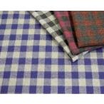  хлопок 100%. ворсистый . Lynn bon проверка ткань сделано в Японии . окраска ручная работа Niigata ASK-AW-1700