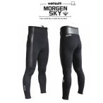 MORGEN SKY ウェットパンツ メンズ 2mm ウェットスーツ サーフパンツ ハイウエスト トライアスロン ロングパンツ ダイビング サーフィン カヤック カヌー 1706