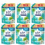 レノア超消臭1weekフレッシュグリーンの香り 特大 840ml×6個 レノア 超消臭 1week 柔軟剤 グリーン P&G 緑 大容量 まとめ買い