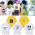 ショッピングbts butter BTS(防弾少年団) Jin 韓流グッズ 半袖Tシャツ コート新入荷 春夏 Tシャツ 男女兼用 応援服 打歌服 ウェア ペアルック