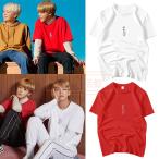 ショッピングbts butter BTS(防弾少年団) JIMIN 韓流グッズ 半袖Tシャツ コート新入荷 春夏 Tシャツ 男女兼用 応援服 打歌服 ウェア ペアルック