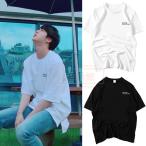 ショッピングbts butter BTS(防弾少年団) JIN 韓流グッズ 半袖Tシャツ コート新入荷 春夏 Tシャツ 男女兼用 応援服 打歌服 ウェア ペアルック