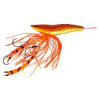 リアルフィッシャー 海老ラバ 100g #オレンジ エビラバ タイラバ テンヤ