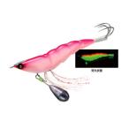 ヨーヅリ タコやん 2.5号 26g スケルトン夜光ピンク タコエギ 半笠針