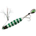 ハヤブサ ジャックアイ マキマキ 40g #22 ムコイチSPグリーンII メタルジグ ショアジギング