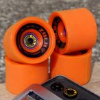 粗い路面もカービング＆スラッシュ！ 72ｍｍソフトスケートボードウィール Zulu Monster Numerip / 斜壁（バンク）や坂（ダウンヒル）で楽々ビッグスライド