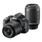 Nikon デジタル一眼レフカメラ D3100 200mmダブルズームキットブラック D3100WZ200