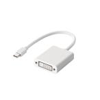  Elecom изменение адаптер miniDisplayPort-DVI for Mac/Surface/Lenovo белый AD-MDPDVIWH