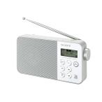  Sony XDR-55TV W белый FM/AM/ 1 SEG TV радио стерео слуховай аппарат батарея /AC адаптор .. древесный уголь таймер 