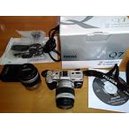 PENTAX ミラーレス一眼 Q7 ダブルズームキット [標準ズーム 02 STANDARD ZOOM ・望遠ズーム 06 TELEPHOTO ZOOM] シルバー Q7 SILVER WZOOM KIT 11533