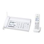  Panasonic ..... цифровой беспроводной FAX беспроводная телефонная трубка 1 шт. имеется 1.9GHz DECT основа system белый KX-PD304DL-W