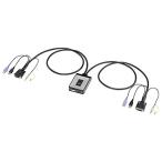  Sanwa Supply дисплей emyu рацион соответствует DVI персональный компьютер автоматика переключатель (2:1) SW-KVM2DUN