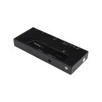 StarTech.com 2 ввод 1 мощность HDMI переключатель видеосигнала / селектор 4K 2x1 HDMI переключатель высокая скорость * автоматика переключатель c функцией серийный контроль VS221HD4KA