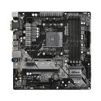 ASRock материнская плата B450 M Pro4 AMD Ryzen AM4 соответствует B450 набор микросхем Micro ATX материнская плата [ внутренний официальный агент товар ]