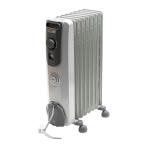 DeLonghi (te long gi) масляный нагреватель RHJ10F0812-SG примерно ширина 245× глубина 420× высота 640
