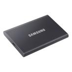 Samsung T7 4TB установленный снаружи SSD максимальный пересылка скорость 1,050MB/ секунд USB3.2 Gen2(10Gbps, Type-C) серый iPhone15 серии рабочее состояние подтверждено MU-PC4T0T-IT/EC внутренний стандартный гарантия 