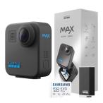 GoPro公式限定 GoPro MAX + SDカード 360度カメラ 5.6K 16.6MP 防水 手ブレ補正 ライブ配信 アクションカメラ【国内正規品】