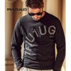 ラインストーンロゴ長袖Tシャツ ロンT 1PIU1UGUALE3 RELAX おしゃれ カジュアル スポーツ ギフト ウノピゥウノウグァーレトレ