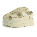 UGG アグ サンダル レディース 靴 厚底 軽量 Golden Glow ゴールデングロウ シーソルト ベージュ系 1152685 25SS プラットフォームサンダル プレゼント
