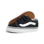 VANS バンズ スニーカー 子供靴 BABY ベビー オールド スクール V TD VN000D3YBLK ブラック/ホワイト OLD SKOOL V TD 黒 海外企画 ベルクロ