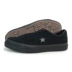 コンバース CONVERSE スニーカー メンズ レディース ローカット ワンスター スエード ブラックモノクローム 黒 ONE STAR SUEDE
