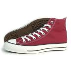 コンバース CONVERSE スニーカー メンズ レディース ハイカット キャンバス オールスター J HI バーガンディ CANVAS ALL STAR J HI 日本製