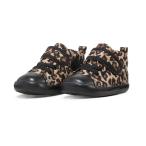  Converse CONVERSE спортивные туфли обувь baby все Star LP V-1 Brown / черный чёрный леопардовая расцветка BABY ALL STAR LP V-1 рождение праздник Leopard 