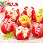 【父の日】 博多あまおう 花いちごのアイス(7個) 父の日ギフト 2025 父の日 ギフト 贈り物 プレゼント アイス スイーツ 父の日メッセージカード付き お取り寄せ