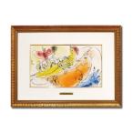 マルク・シャガール「アコーディオン弾き」リトグラフ