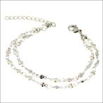 Yahoo! Yahoo!ショッピング(ヤフー ショッピング)ブレスレット ステンレス チェーン スイートハート2連シルバー  / つけっぱなしOK  / 20代 30代 40代 プチギフト  /  金アレ対応 /ジーラブ