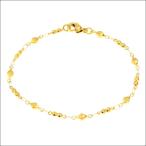 Yahoo! Yahoo!ショッピング(ヤフー ショッピング)ブレスレット ステンレス チェーン 3mm スイートダイヤ ゴールド  / つけっぱなしOK  / 20代 30代 40代 プチギフト  /  金アレ対応 /ジーラブ