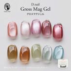 D.nail グロスマグジェル 3g 全10色 01~10 マグネットネイル ジェルネイル 微粒子マグ パール コンテナタイプ【定形外郵便】