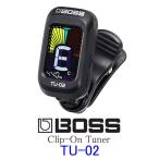 《※入荷しました。 在庫あります。》 BOSS TU-02 Clip-On Tuner ボス クリップ・オン・チューナー クリップ・チューナー