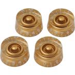 Gibson PRSK-020 Speed Knobs GOLD - 4 pack ギブソン 純正部品 スピード・ノブ ゴールド インチサイズ ４個セット