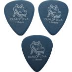 JIM DUNLOP GATOR GRIP STANDARD blue 1.14 ジム ダンロップ ピック 3枚セット (ゲーター グリップ スタンダード ティアドロップ 1.14mm)