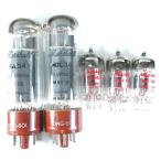 Marshall 50W チューブ全交換セット / 50W用真空管一式 (プリ管 VLVE00064/ECC83) x 3本 + (パワー管 VLVE00010/EL34マッチド・ペア管）