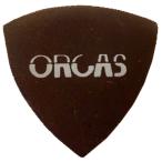 ORCAS レザー ウクレレピック ブラウン OULP-TRM BRN
