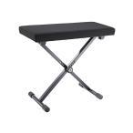 K&amp;M 14076 BENCH KEYBOARD BLACK FABRIC