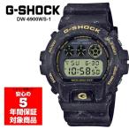G-SHOCK DW-6900WS-1 デジタル メンズ 腕時計 ブラック Gショック ジーショック 逆輸入海外モデル