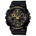 カシオ Gショック CASIO G-SHOCK カモフラージュ ダイアル アナデジ 腕時計 ブラック ...