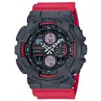 G-SHOCK Gショック ジーショック カシオ CASIO アナデジ 腕時計 ブラック レッド GA-140-4A
