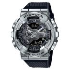 ショッピングg-shock ブラック G-SHOCK GM-110-1AJF Metal Covered アナデジ メンズ 腕時計 ブラック シルバー CASIO カシオ 【国内正規モデル】