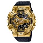 G-SHOCK GM-110G-1A9 Metal Covered アナデジ メンズ 腕時計 ブラック ゴールド CASIO カシオ