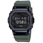 G-SHOCK Gショック ジーショック 5600 メタル カシオ CASIO デジタル 腕時計 ブラック グリーン GM-5600B-3JF 国内正規モデル
