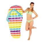 ショッピング浮き輪 子供 浮き輪 大人用 子供用 可愛い ビーチサンダル 浮輪『 可愛いビーチサンダル』ビーチ ナイトプール プール 海に最適アイテム !【OK basket】