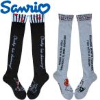 【期間限定】【メール便送料無料】Sanrio サンリオ ハローキティ クロミ ゴルフ ニーハイソックス キャラクターグッズ 【sbn】