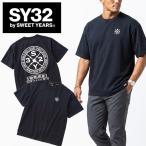 SY32 ゴルフ BACK CIRCLE LOGO 半袖Tシャツ メンズ 2026春夏 ゴルフウェア 32-26SN1-23