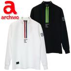 ショッピング冷感 アルチビオ 秋冬 ゴルフ UV冷感ハーフジッププルオーバー ハイネック 長袖 メンズ A429902