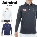  Admiral Golf скорость poka флаг рубашка мужской 2025 осень-зима Golf одежда ADMA590