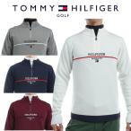 Tommy Hilfiger Golf передний Logo половина Zip mok шея свитер мужской осень-зима Golf одежда THMA472